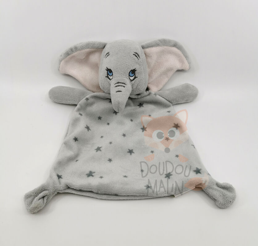  - dumbo léléphant - plat gris étoile 20 cm 